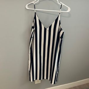 Striped Sleeveless Dress